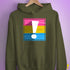 Pansexual Pride Flag Exclamation Point Hoodie